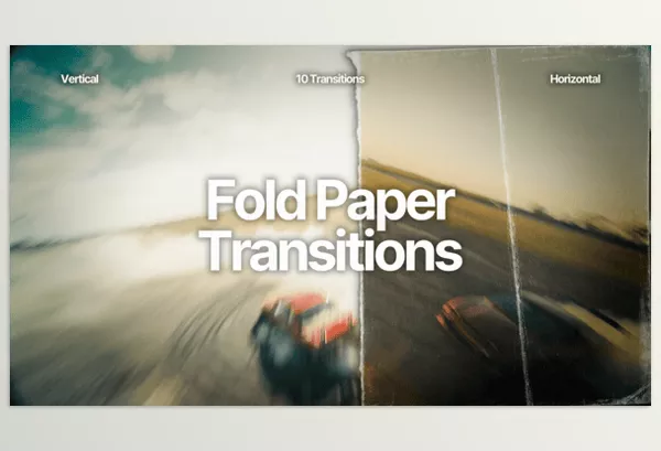 Videohive – Fold Paper Transitions Download 58259208