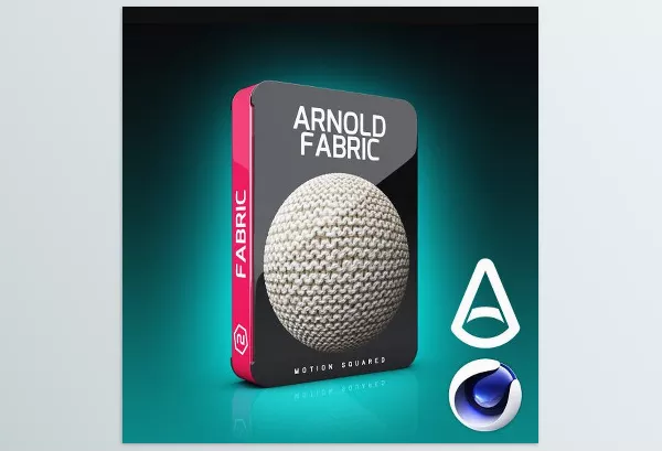 Motion Squared – Arnold Fabric Materials for Cinema 4D Download