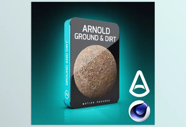 Motion Squared – Arnold Ground And Dirt Materials for Cinema 4D Download