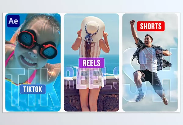 Videohive – Fast Elastic Slides Instagram Reels TikTok Shorts Download 58171194