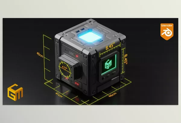 Blender – Geomeasure A Powerful 3D Measuring Tool for Blender Download v2.92