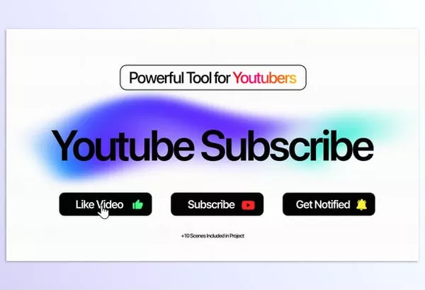 Videohive – YouTube Subscribe Premiere Pro Download 58241292