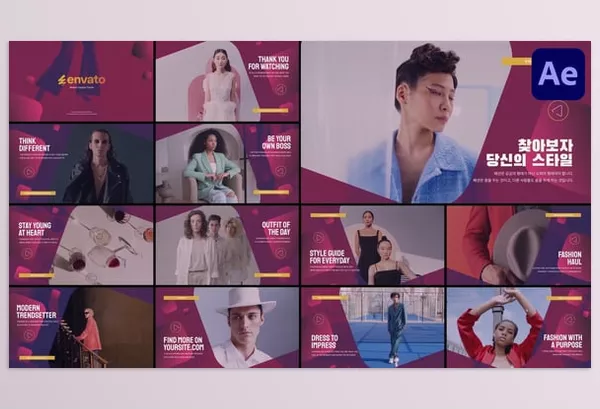 Videohive – Modern Fashion Trends After Effects Download 58256856