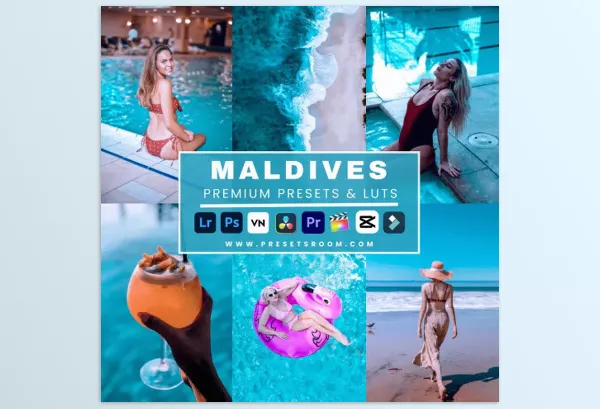 Presetsroom – Maldives lightroom presets and luts collection Download