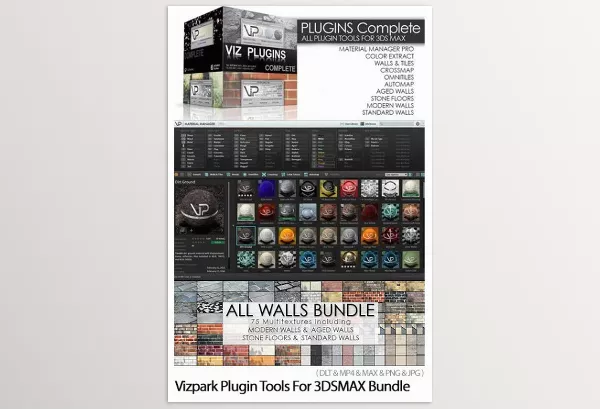 VisualStorms – The VIZ PLUGINS Bundle for 3DSMAX Download