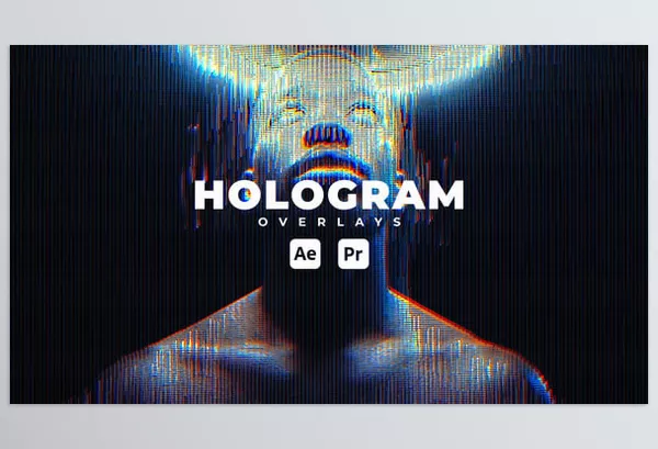 Videohive – Hologram Overlays Download 58403352