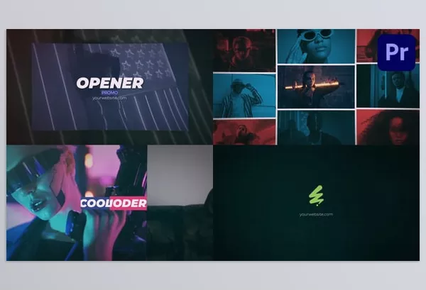 Videohive – Promo Opener Slideshow for Premiere Pro Download 58365407